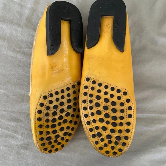 TODS Penny Loafers Womens Junior Size‎ 3.5 US 35 EUR Patent Leather Flat Shoes - Picture 9 of 13